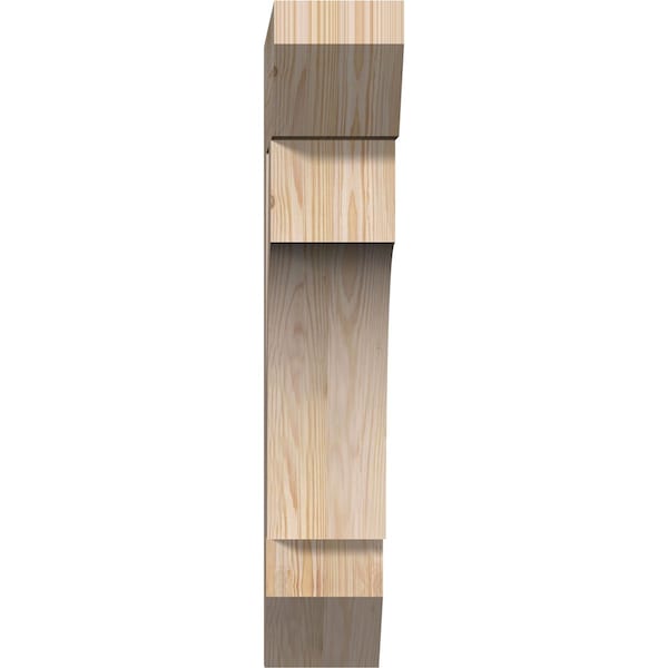 Westlake Slat Smooth Bracket, Douglas Fir, 5 1/2W X 22D X 30H